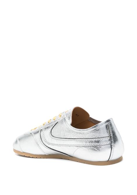 Sneakers in pelle in argento Dries van noten - uomo DRIES VAN NOTEN | MS2511500952